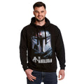 Productafbeelding The Mandalorian Dark Warrior Hoodie zwart - Star Wars