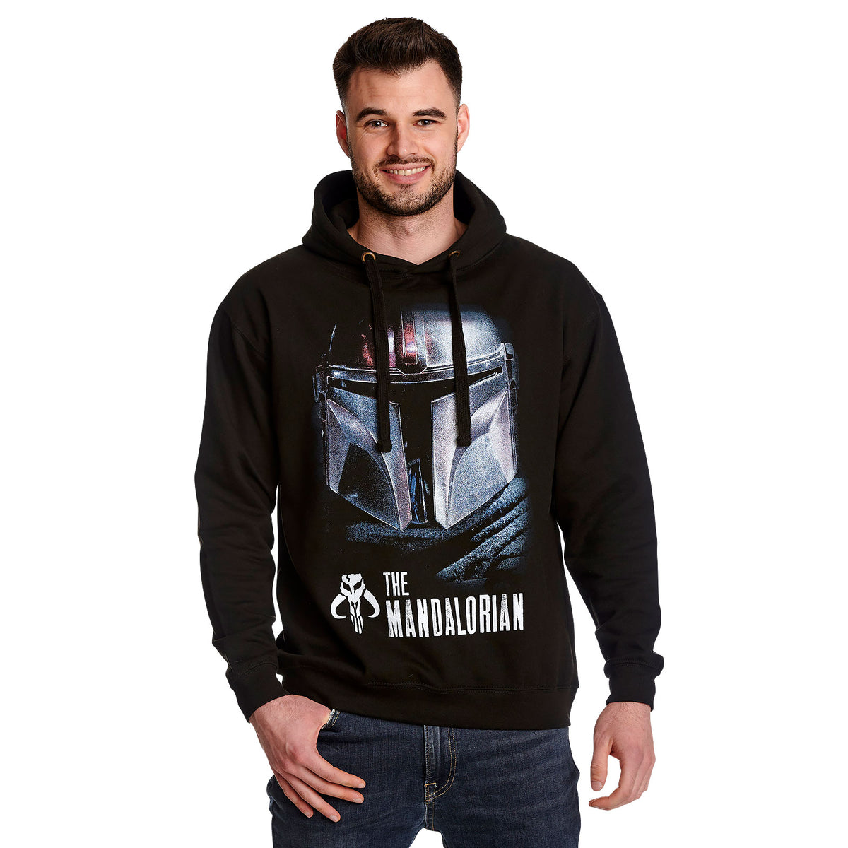Productafbeelding The Mandalorian Dark Warrior Hoodie zwart - Star Wars