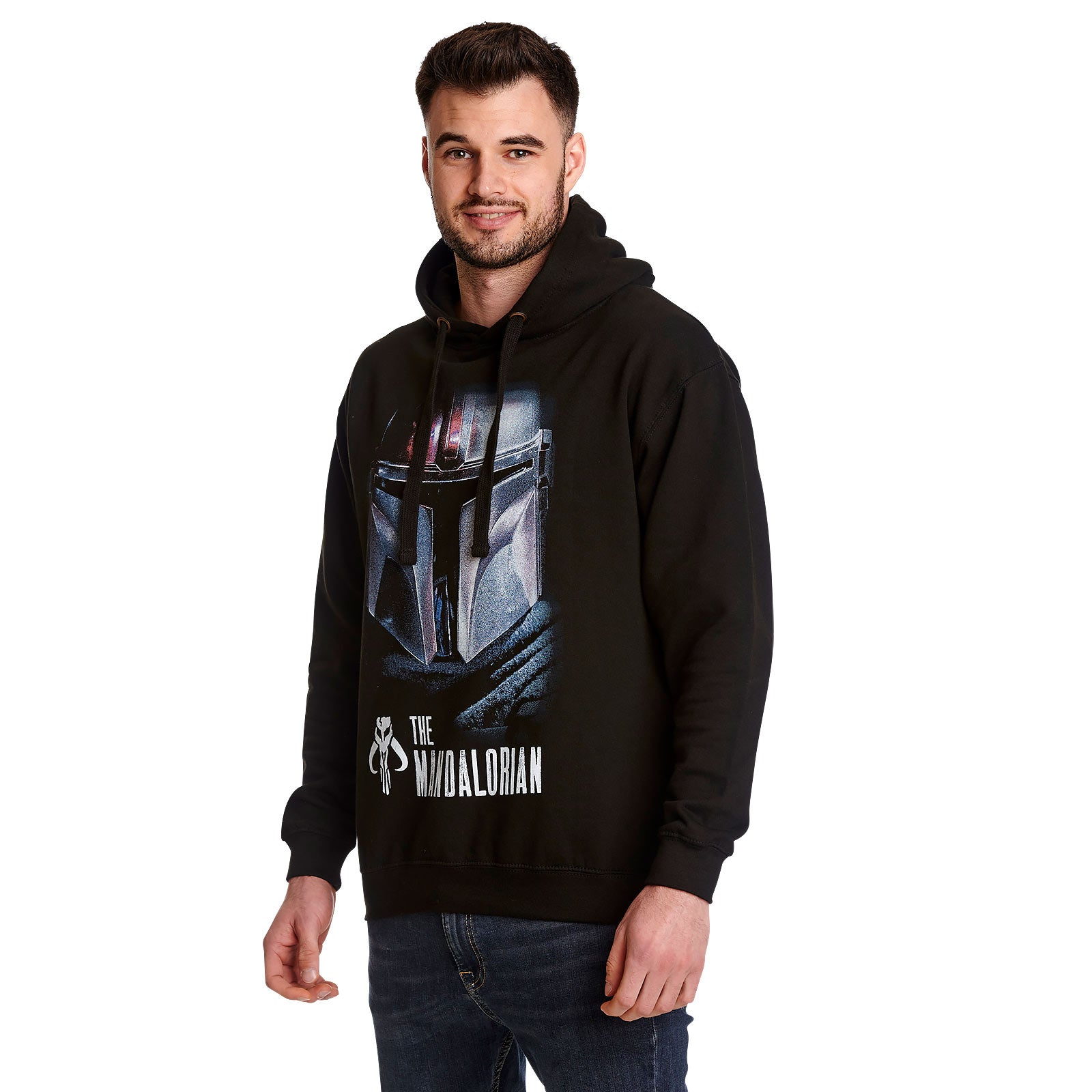 Productafbeelding The Mandalorian Dark Warrior Hoodie zwart - Star Wars