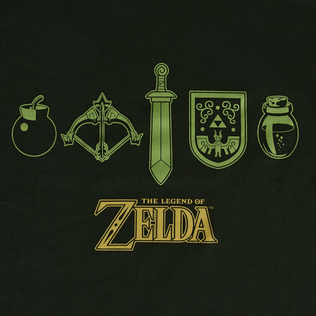 Productafbeelding Zelda - Iconen T-shirt groen