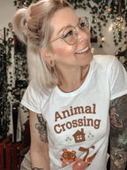 Productafbeelding Animal Crossing - Timmy en Tommy dames T-shirt wit