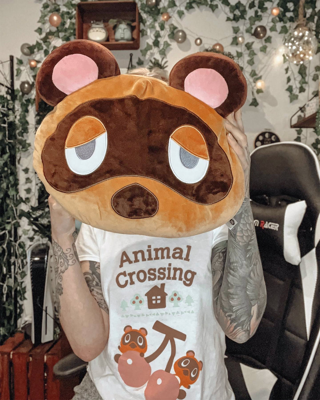 Productafbeelding Animal Crossing - Timmy en Tommy dames T-shirt wit
