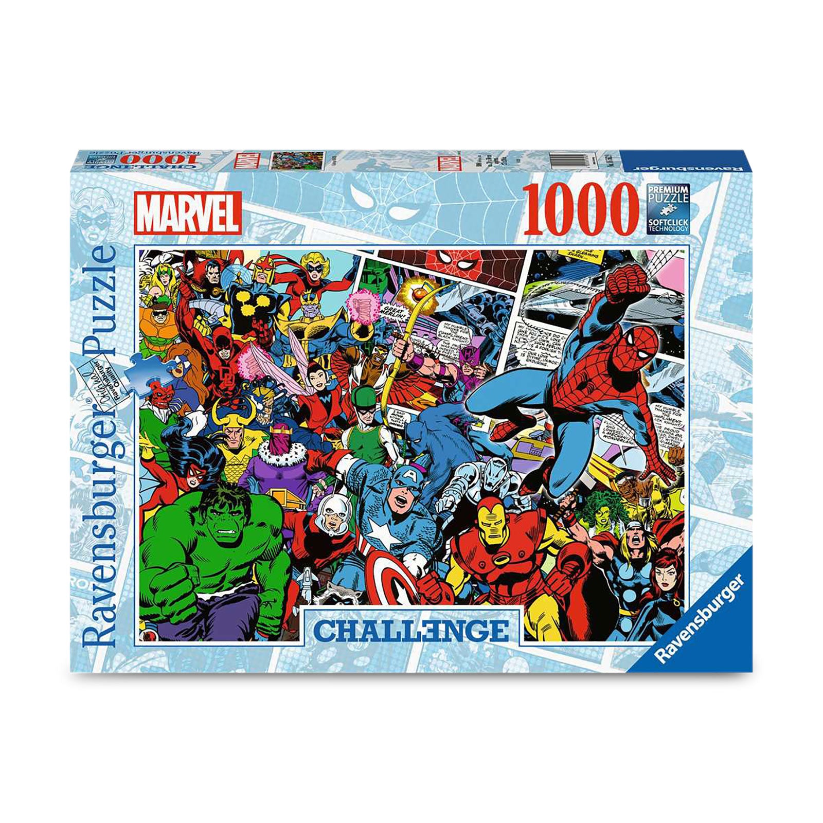 Productafbeelding Marvel - Uitdaging Puzzel 1000 Stukjes