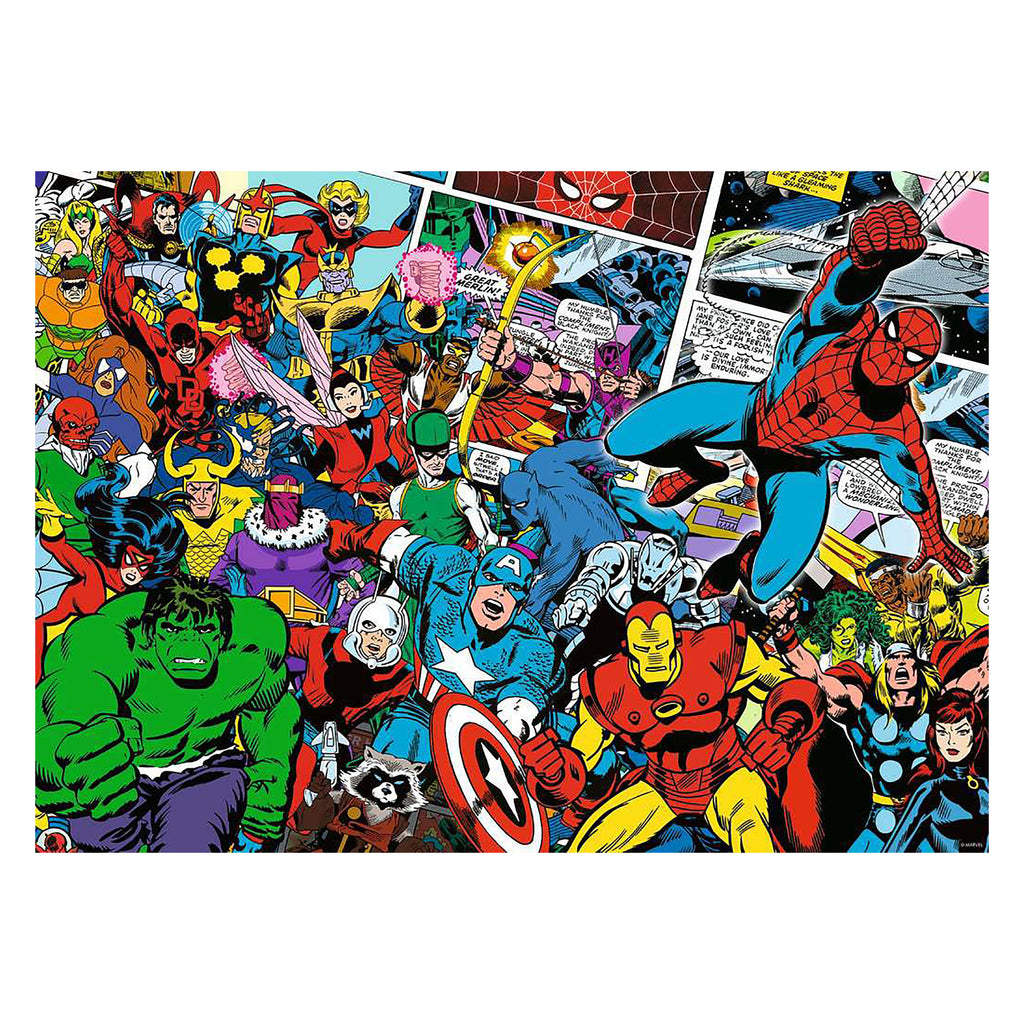 Productafbeelding Marvel - Uitdaging Puzzel 1000 Stukjes