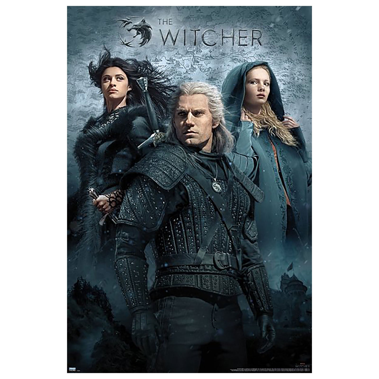 Productafbeelding Witcher - Geralt, Ciri en Yennefer Maxi Poster