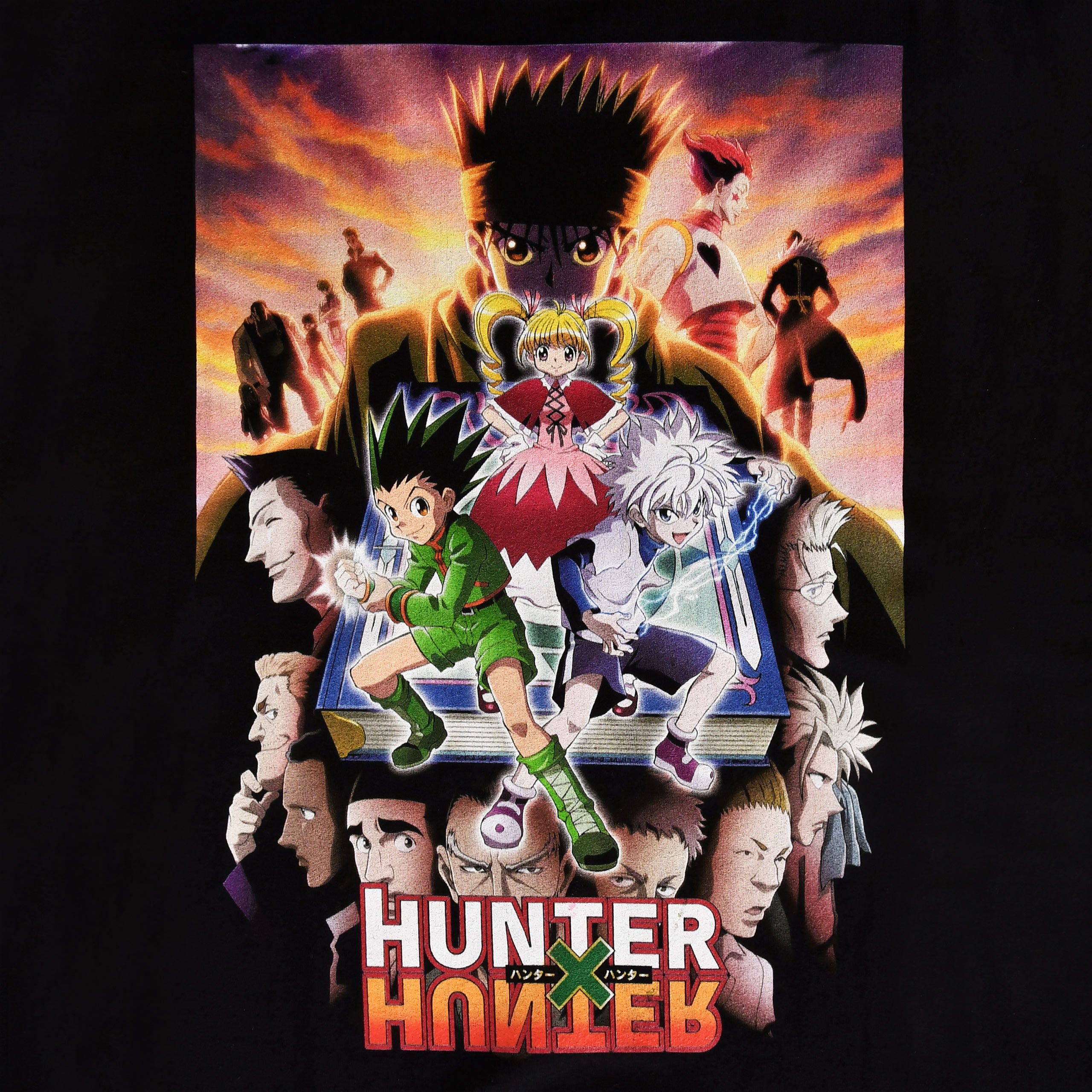 Productafbeelding Hunter x Hunter - Groep T-shirt zwart