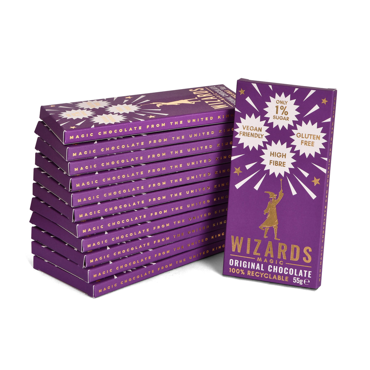 Productafbeelding Wizards Magic - Originele Chocolade 12 repen