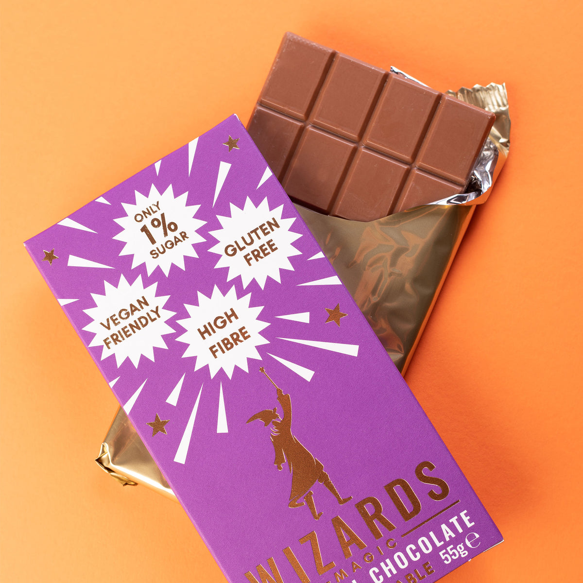 Productafbeelding Wizards Magic - Originele Chocolade 12 repen