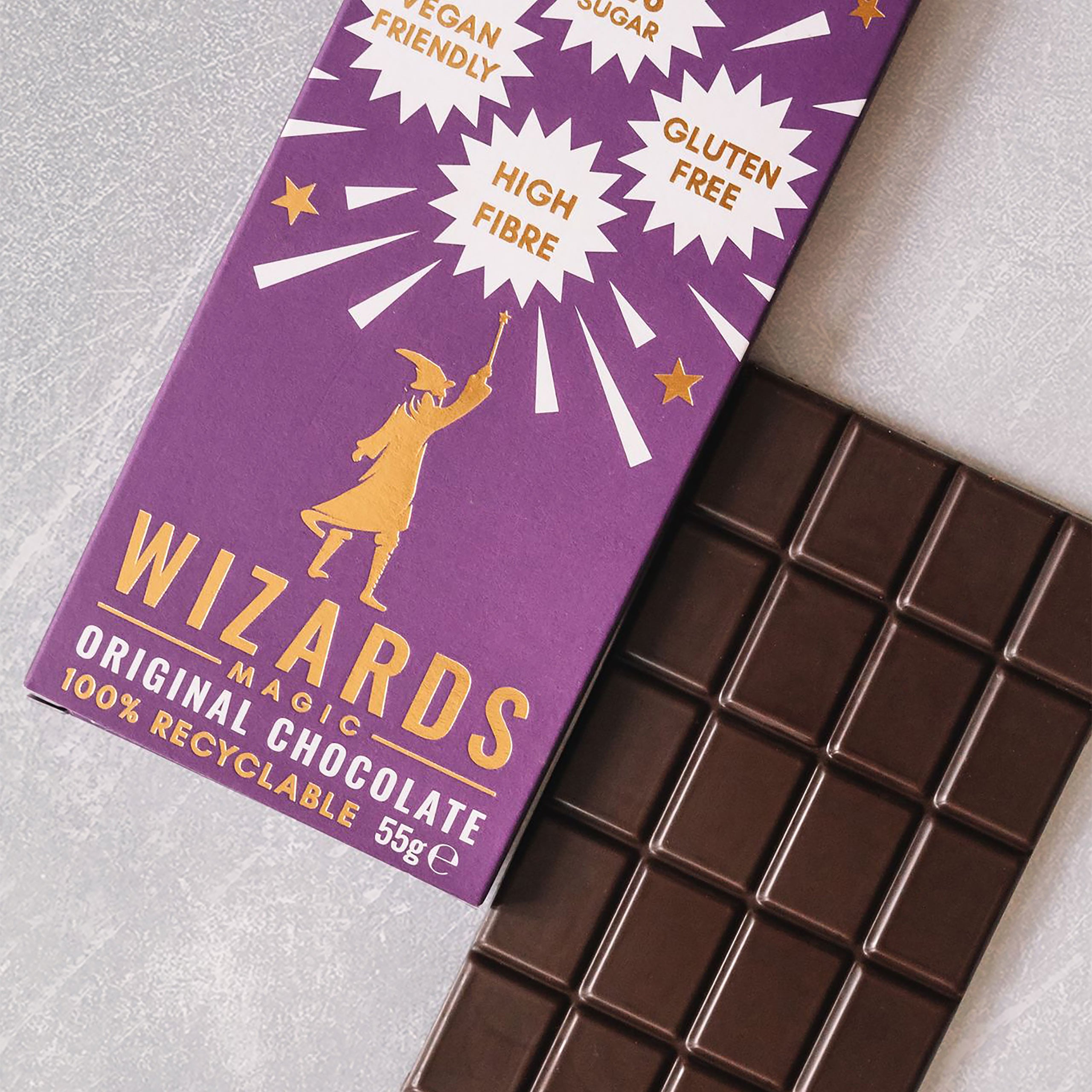 Productafbeelding Wizards Magic - Originele Chocolade 12 repen