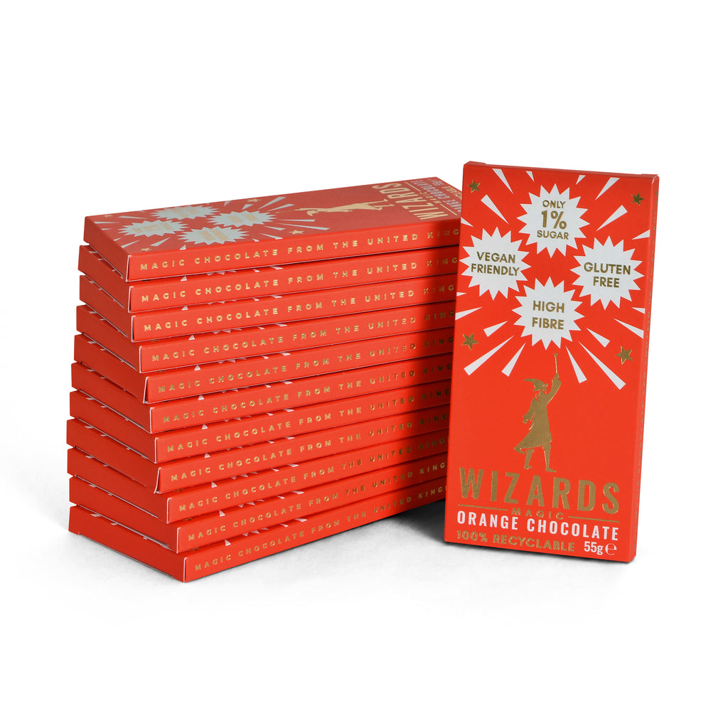 Productafbeelding Tovenaars Magie - Oranje Chocolade 12 Repen