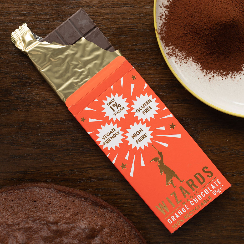 Productafbeelding Tovenaars Magie - Oranje Chocolade 12 Repen