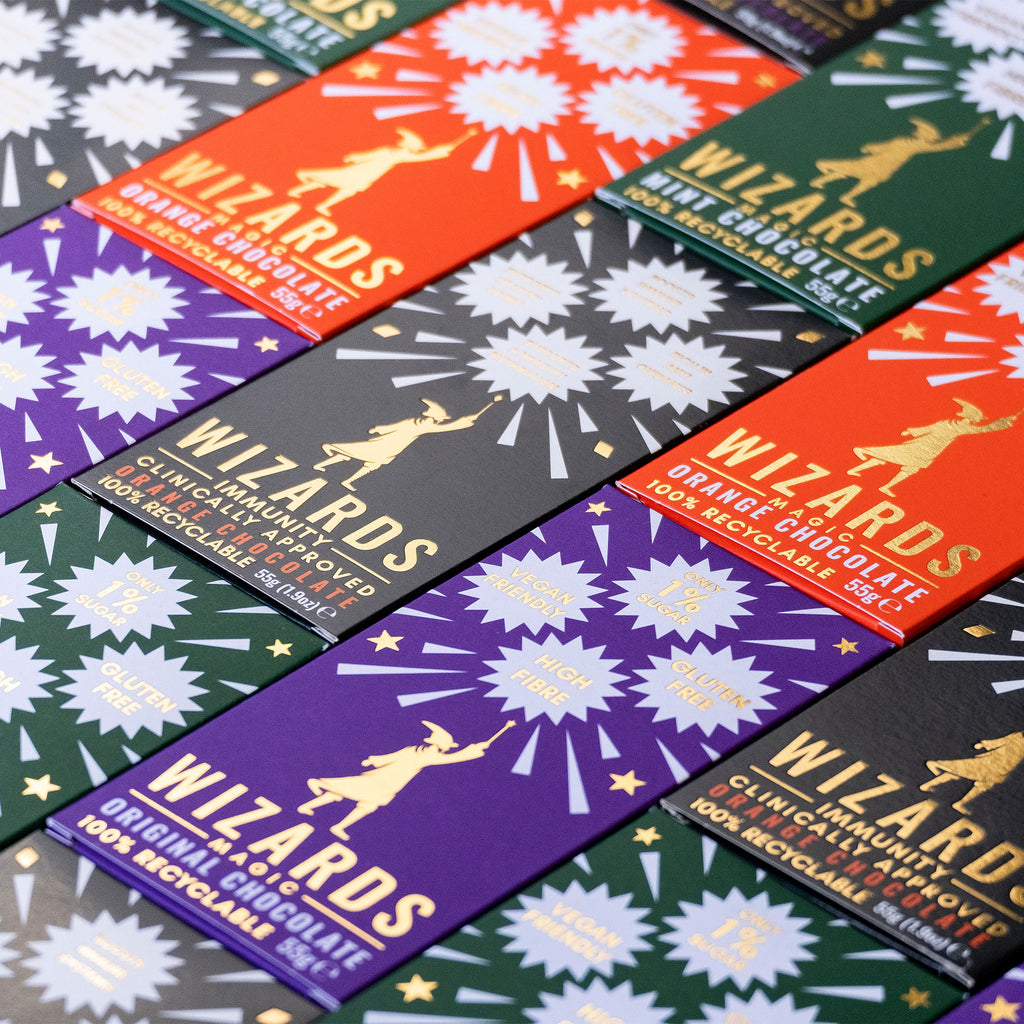 Productafbeelding Tovenaars Magie - Oranje Chocolade 12 Repen