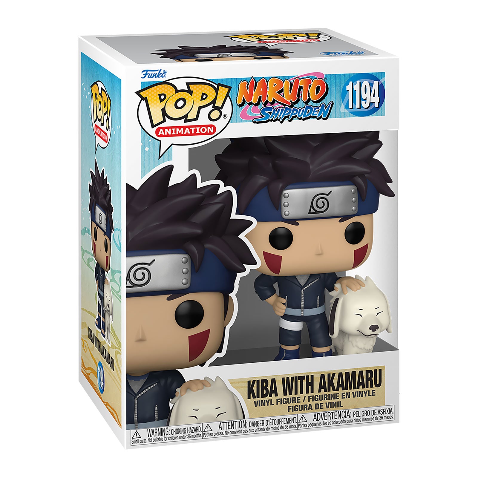 Productafbeelding Naruto - Kiba met Akamaru Funko Pop-figuur