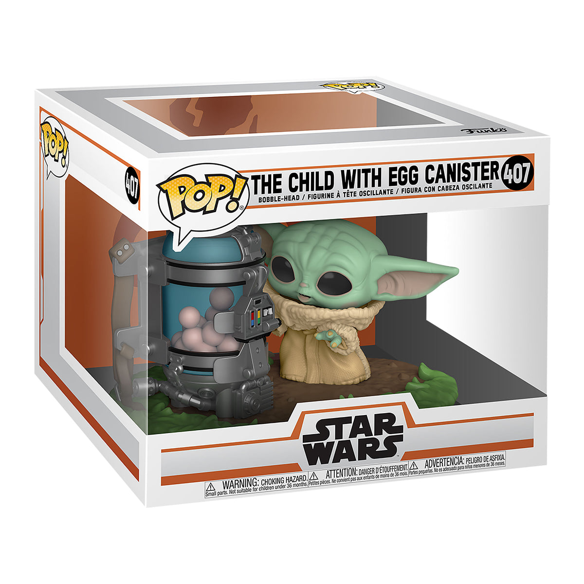 Productafbeelding The Child met Ei Houder Funko Pop Bobblehead Figuur - Star Wars The Mandalorian