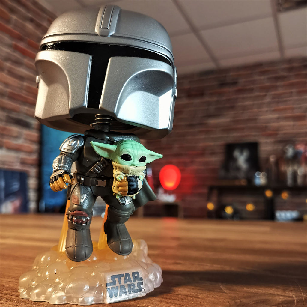 Productafbeelding The Mandalorian met The Child Funko Pop Bobblehead - Star Wars