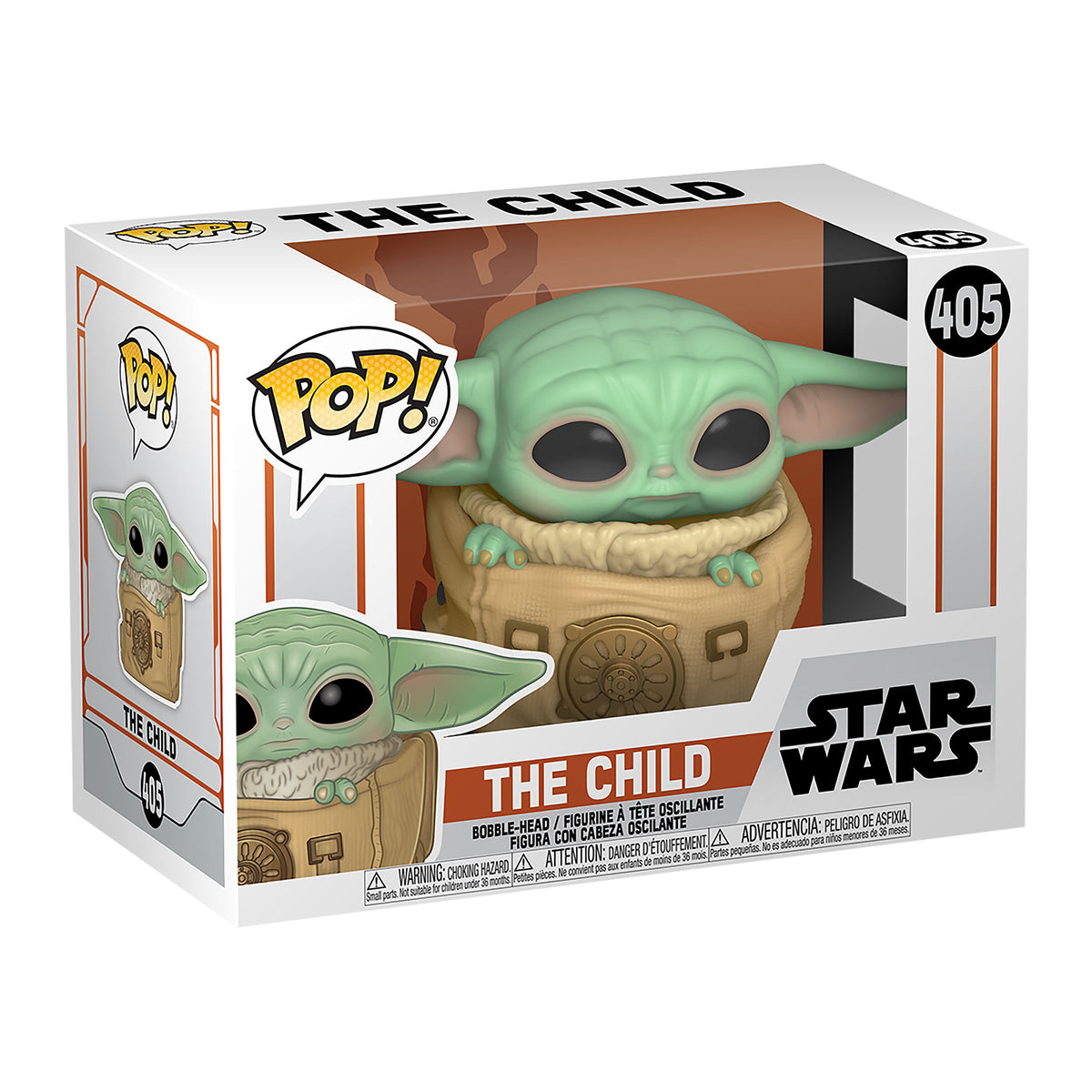 Productafbeelding Het kind in de zak Funko Pop Bobblehead Figuur - Star Wars The Mandalorian
