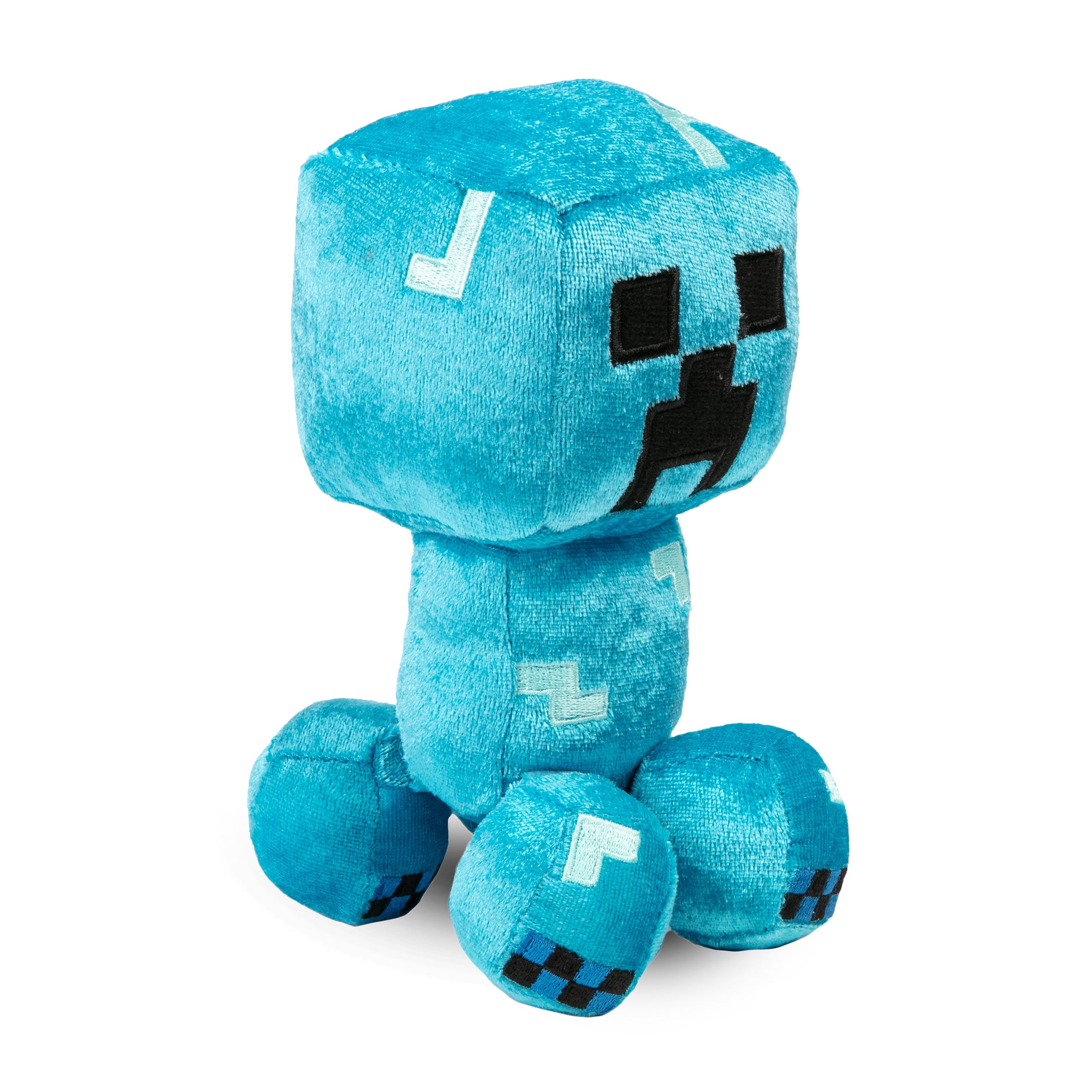 Productafbeelding Minecraft - Happy Explorer Charged Creeper Pluche Figuur 19 cm