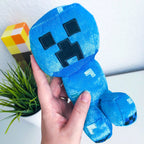 Productafbeelding Minecraft - Happy Explorer Charged Creeper Pluche Figuur 19 cm