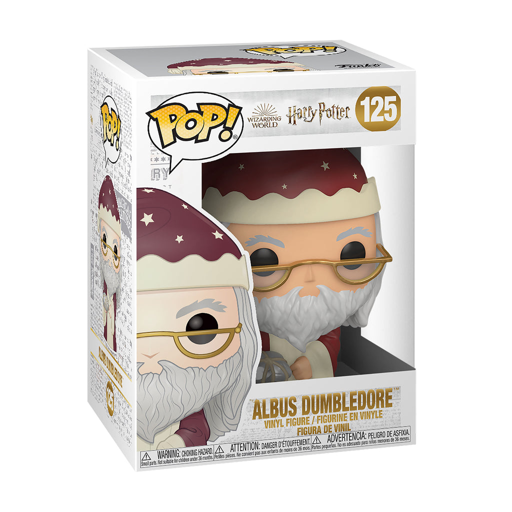 Productafbeelding Harry Potter - Dumbledore Holiday Funko Pop Figuur