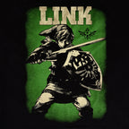 Productafbeelding Zelda - Link Hero of Hyrule T-Shirt zwart