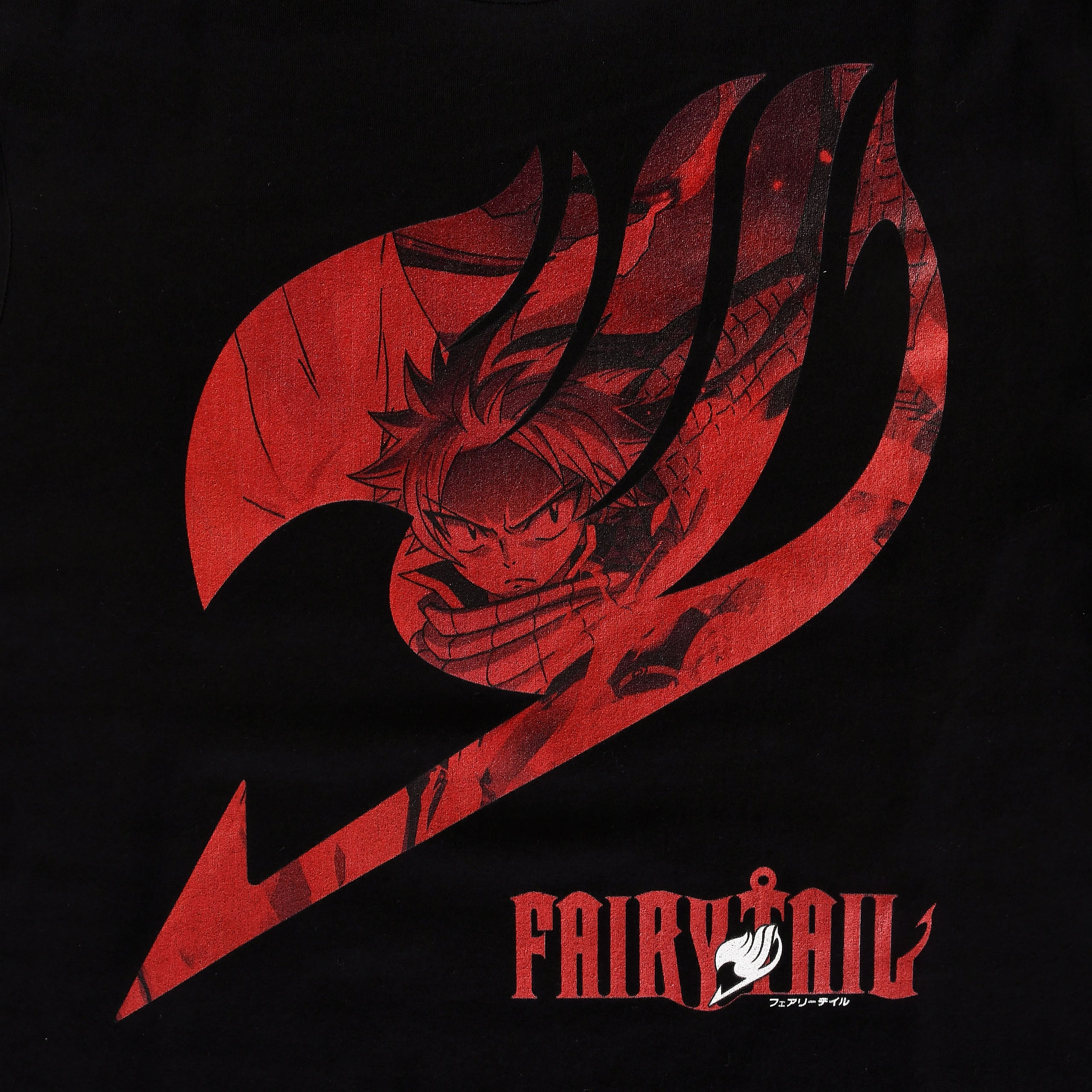 Product image Fairy Tail - Logo with Natsu T-shirt black