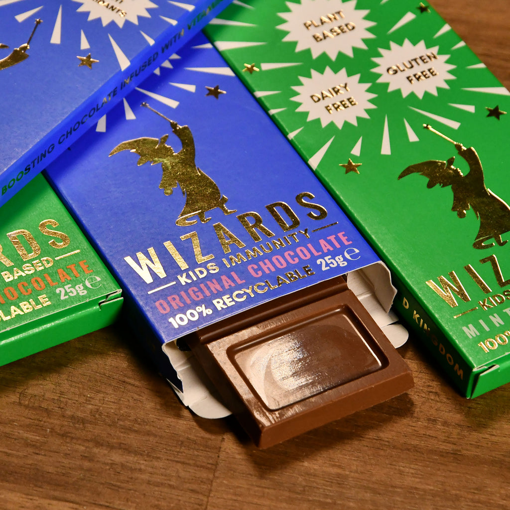 Product image Wizards Magic - Kids Selection Chocolate 4 Bars