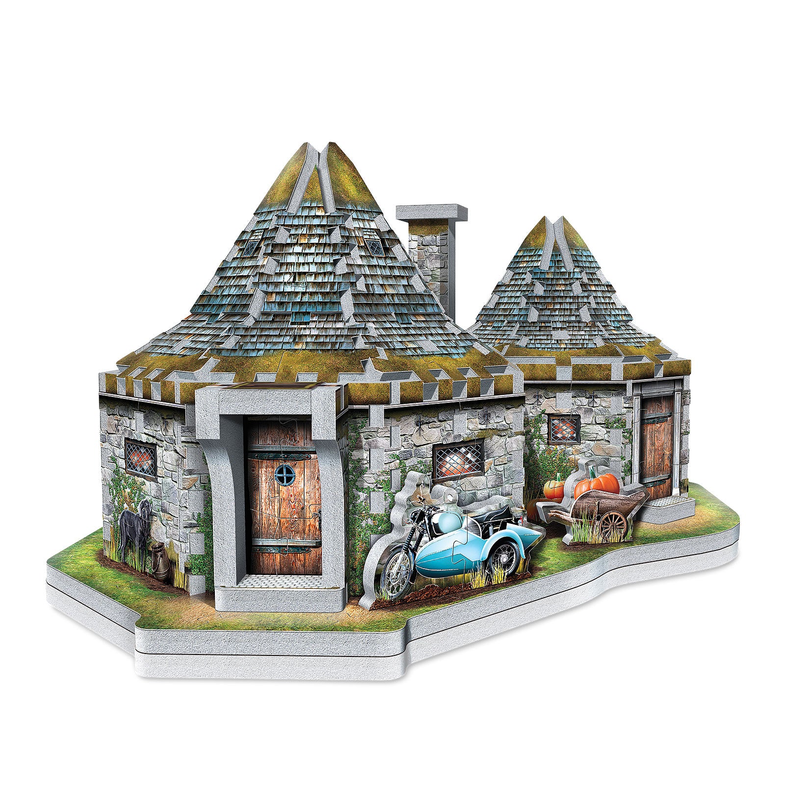 Productafbeelding Harry Potter - Hagrids Hut 3D puzzel