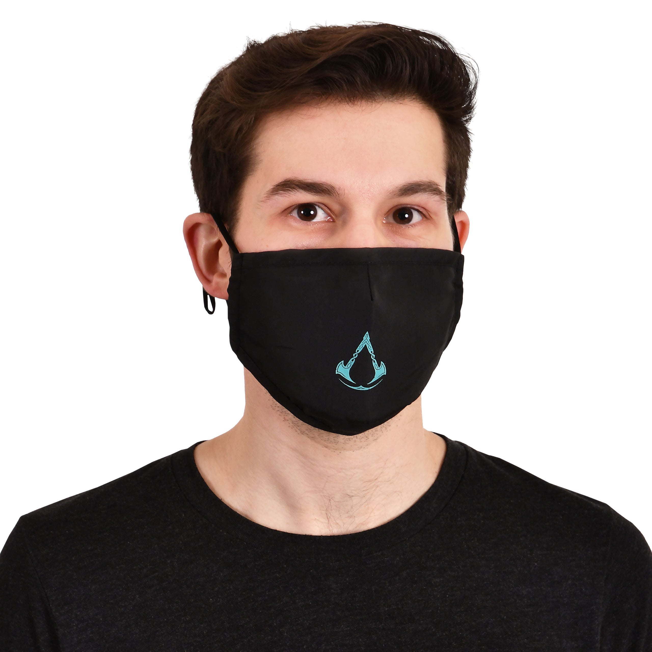 Productafbeelding Assassin's Creed - Valhalla Logo Gezichtsmasker Zwart