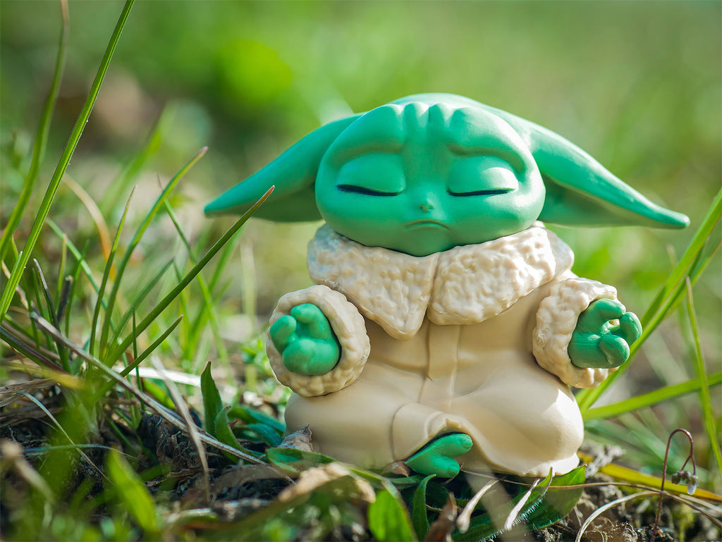 Productafbeelding Grogu Curious Child & Meditation Mini Figure Set - Star Wars The Mandalorian