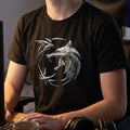 Productafbeelding Witcher - Wolf Embleem T-Shirt Zwart