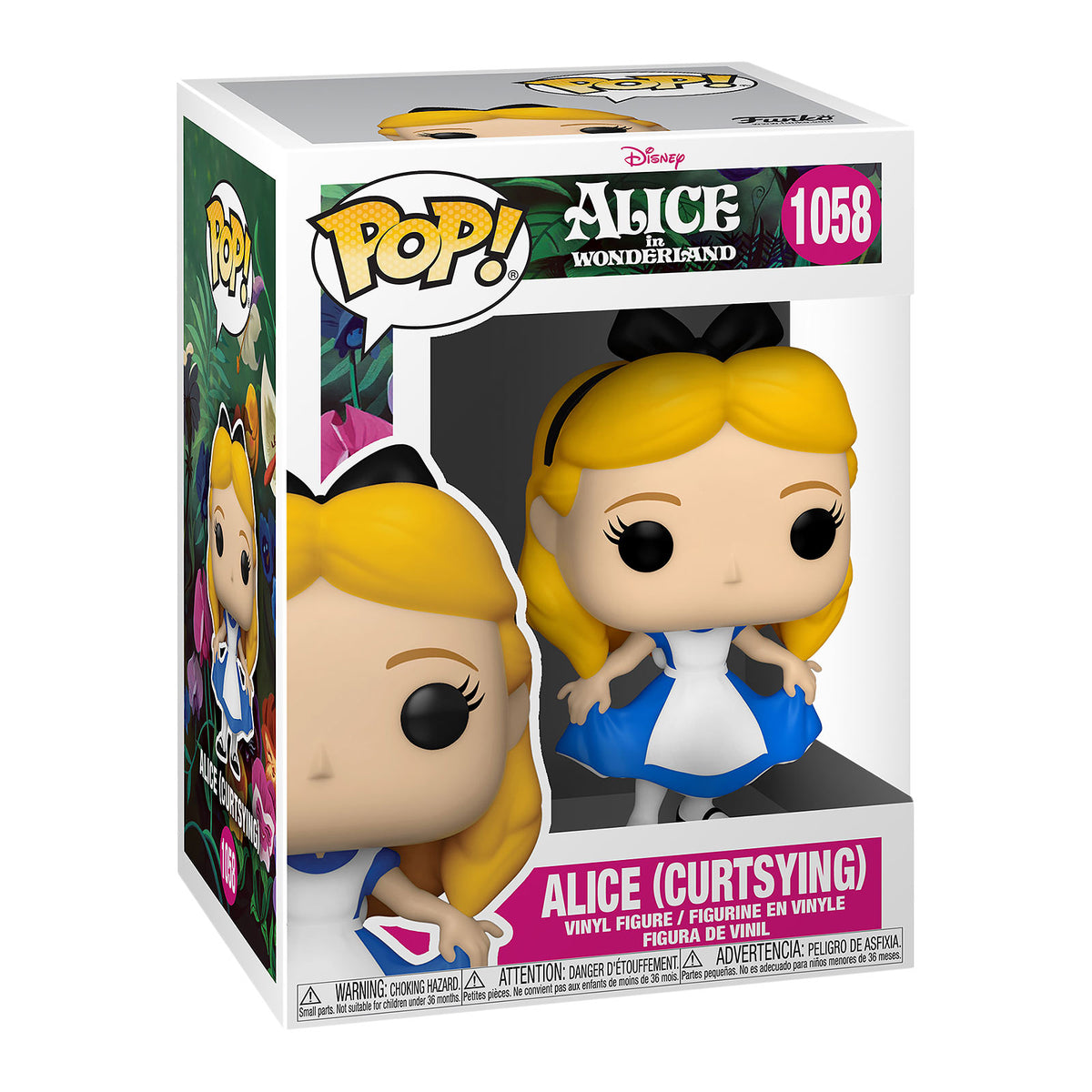Productafbeelding Alice in Wonderland - Alice Buigend Funko Pop Figuur