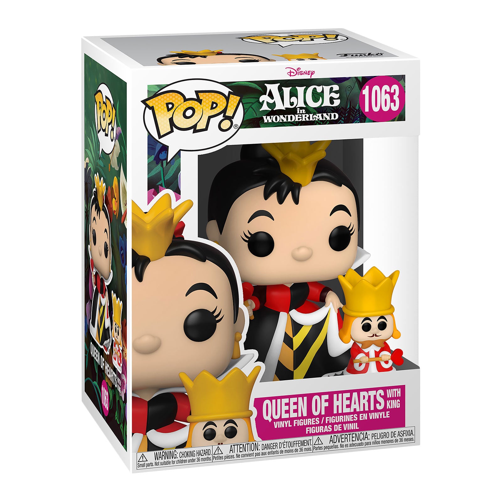 Productafbeelding Alice in Wonderland - Hartenkoningin met Koning Funko Pop Figuur