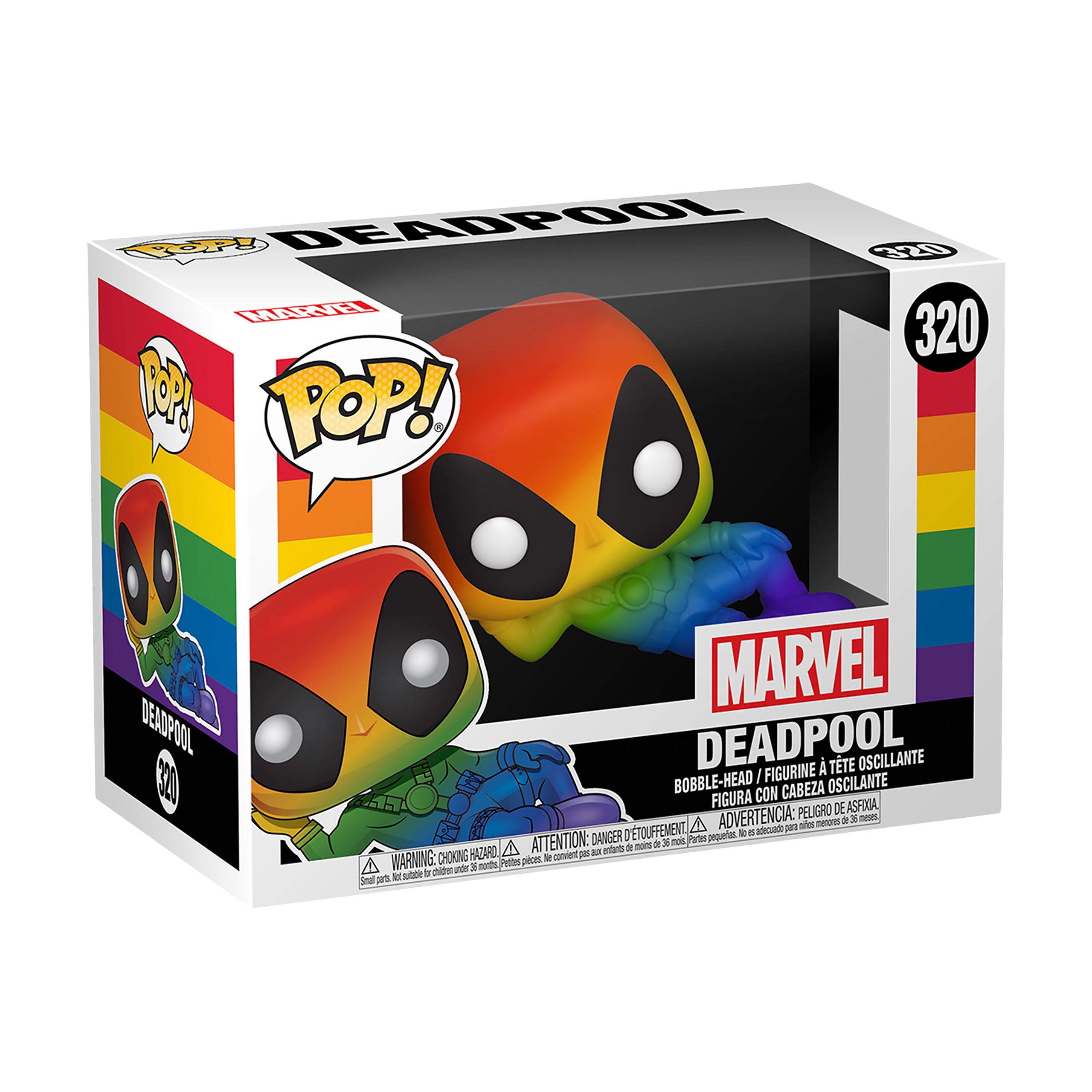 Productafbeelding Marvel - Deadpool Rainbow Funko Pop Figuur
