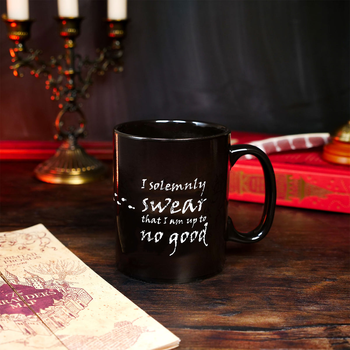 Productafbeelding Harry Potter - Sluipwegwijzer Thermisch Effect Mok Zwart
