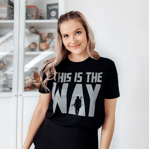 Productafbeelding The Way T-Shirt voor Star Wars Fans zwart