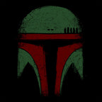 Productafbeelding Boba Face T-shirt voor Star Wars Fans zwart