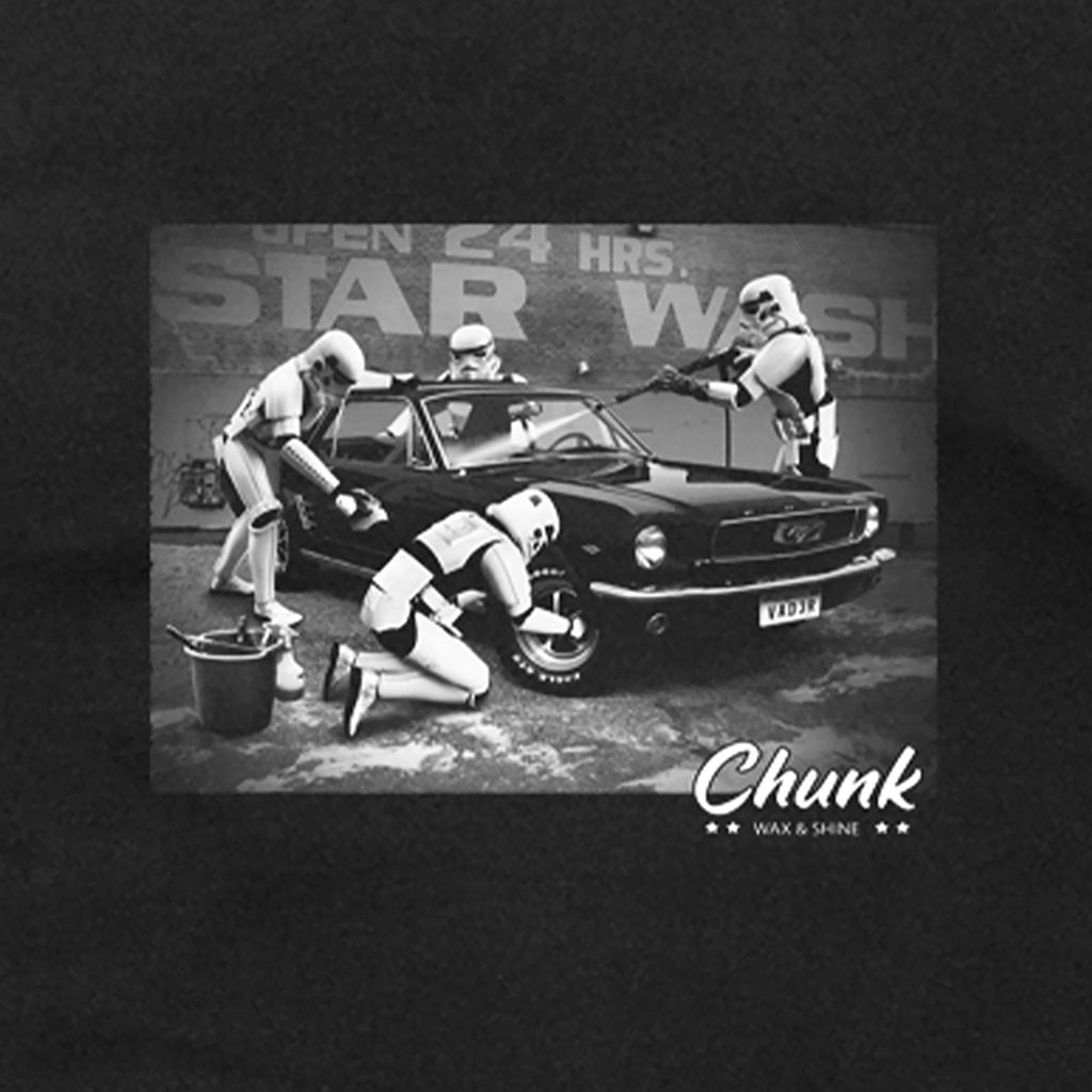 Productafbeelding Star Wash T-shirt voor Star Wars Fans zwart