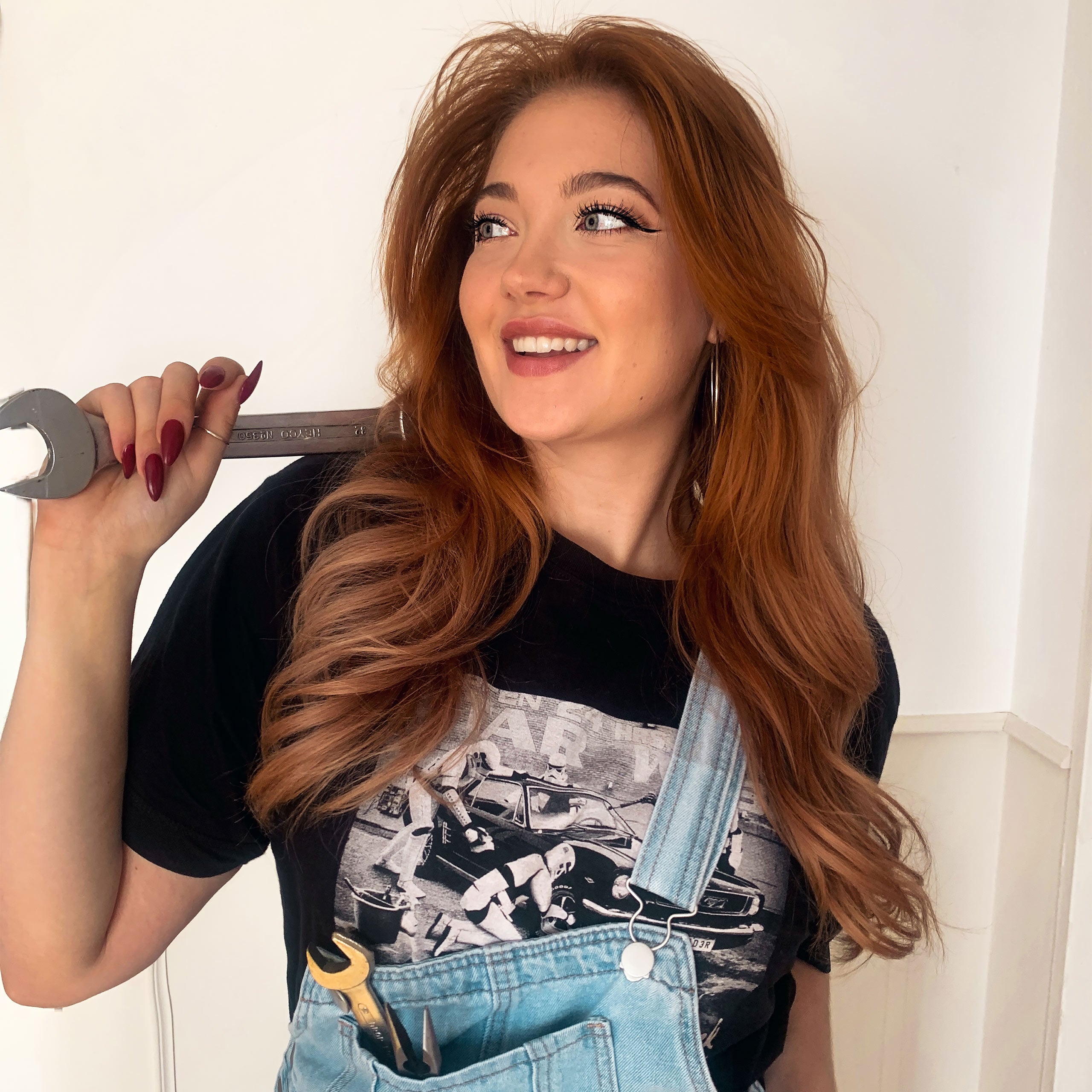 Productafbeelding Star Wash T-shirt voor Star Wars Fans zwart