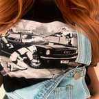 Productafbeelding Star Wash T-shirt voor Star Wars Fans zwart
