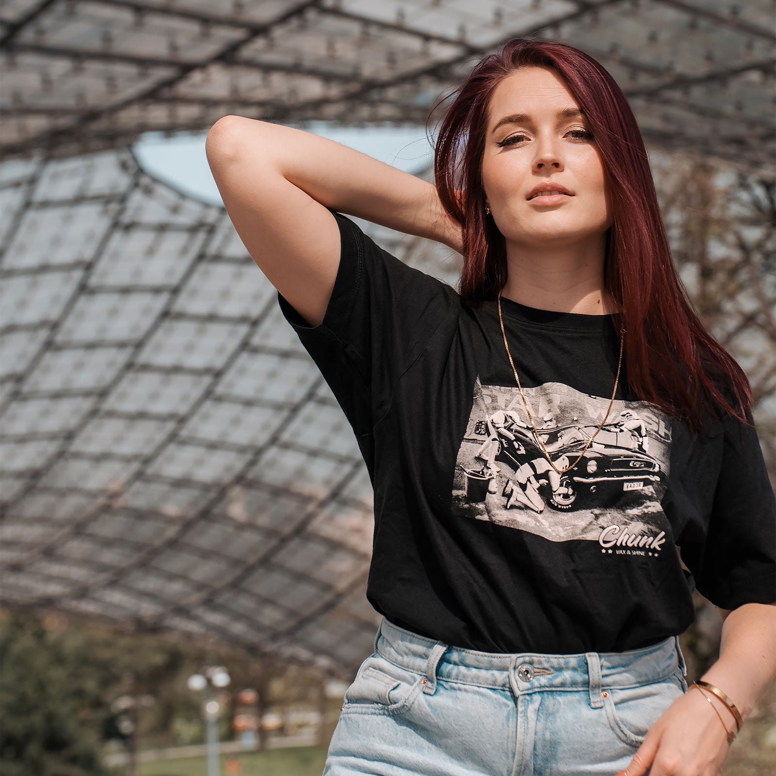 Productafbeelding Star Wash T-shirt voor Star Wars Fans zwart