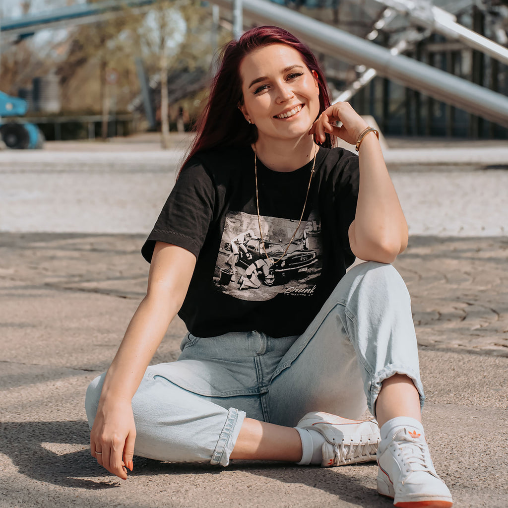 Productafbeelding Star Wash T-shirt voor Star Wars Fans zwart