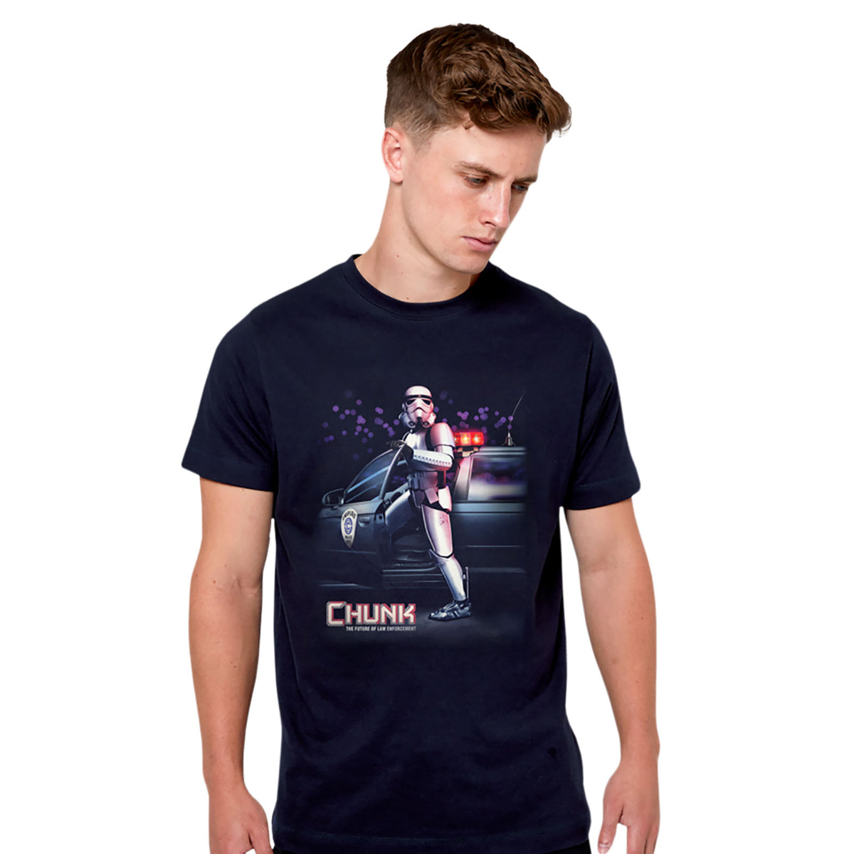 Productafbeelding Robo Chunk T-shirt voor Star Wars Fans blauw