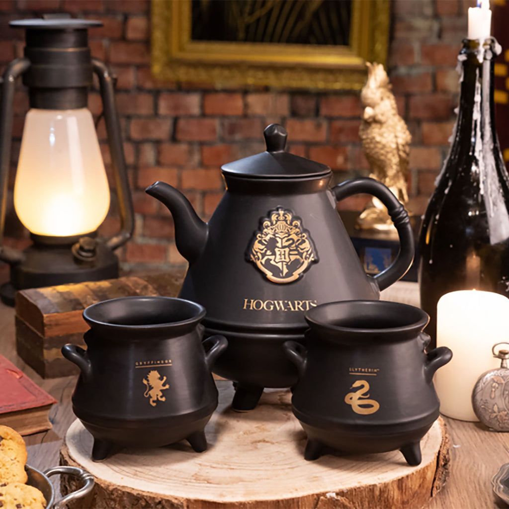 Productafbeelding Harry Potter - Hogwarts Wapen Ketel Theeset