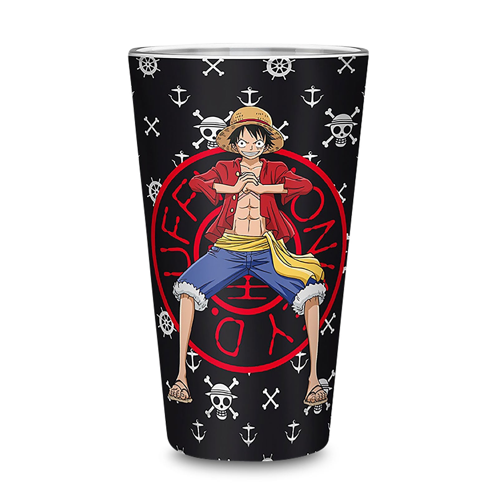 Productafbeelding One Piece - strohoed bende glas