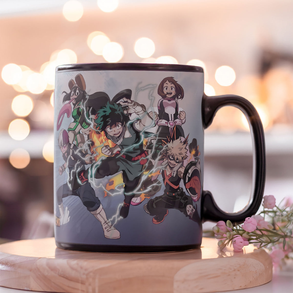 Productafbeelding My Hero Academia - Heroes vs. Villains Thermoeffekt Mok