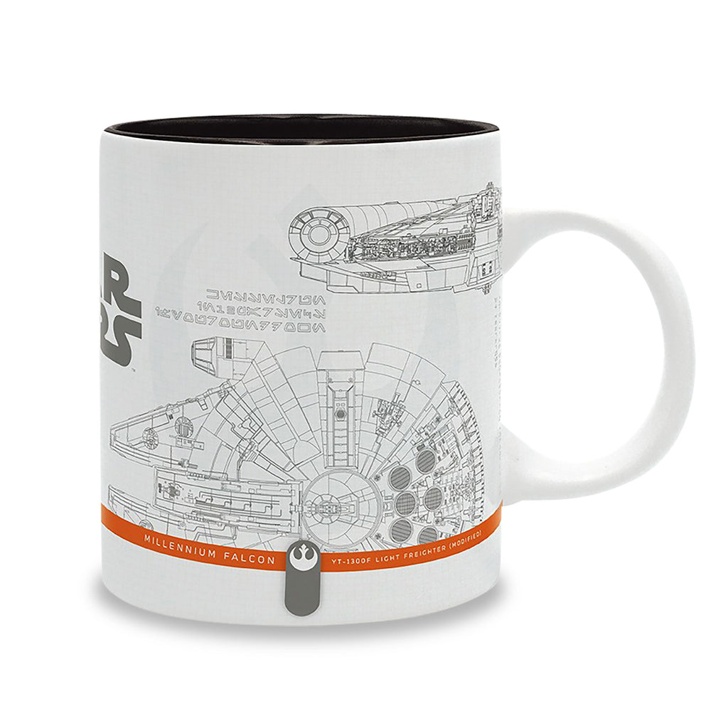 Productafbeelding Star Wars - Ruimteschip Schetsen Mok