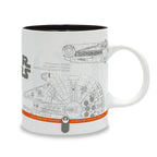 Productafbeelding Star Wars - Ruimteschip Schetsen Mok
