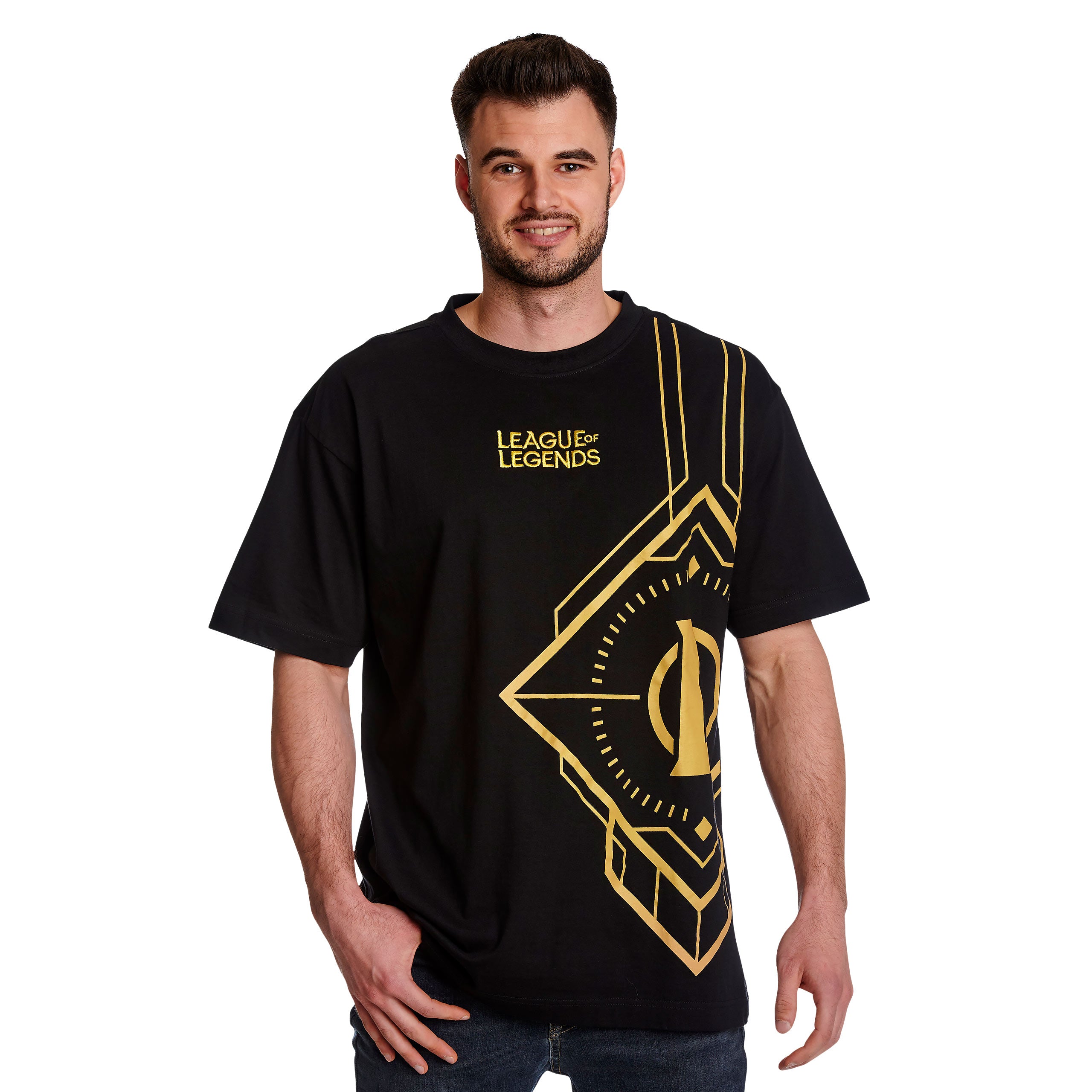 Productafbeelding League of Legends - Logo T-Shirt Zwart
