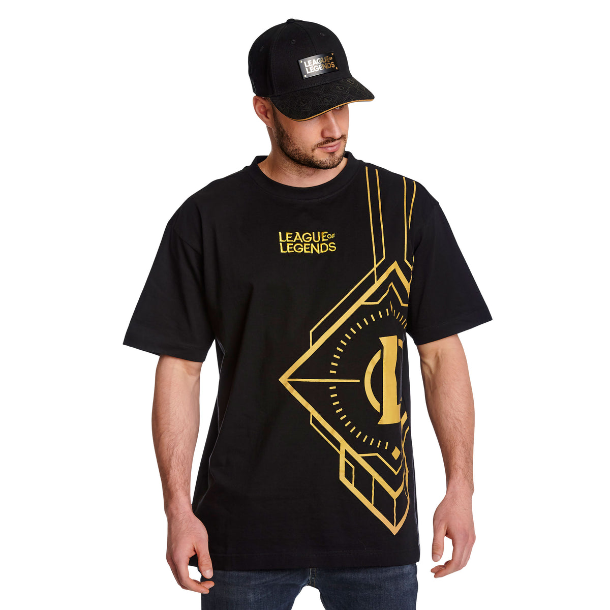 Productafbeelding League of Legends - Logo T-Shirt Zwart