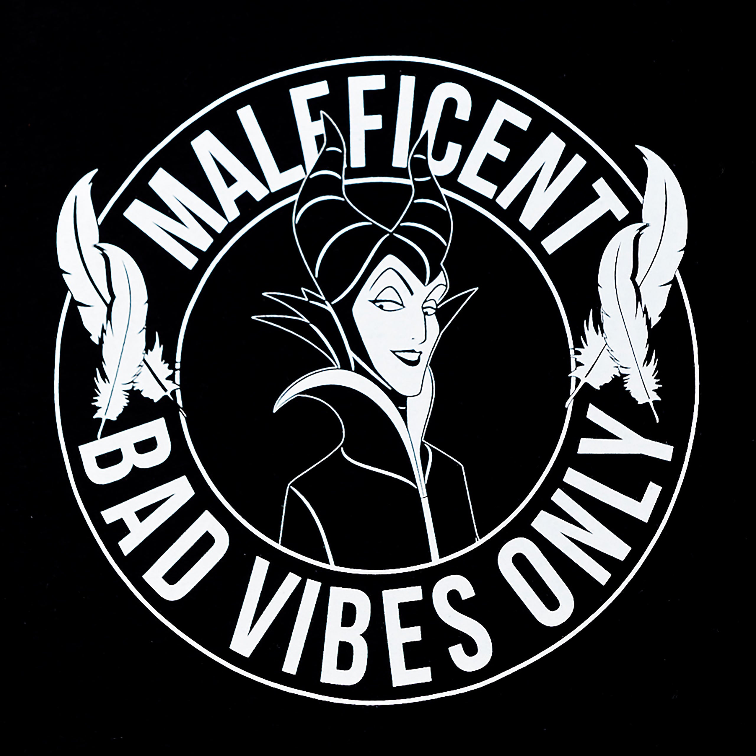 Productafbeelding Maleficent - Bad Vibes Only Dames T-shirt Zwart